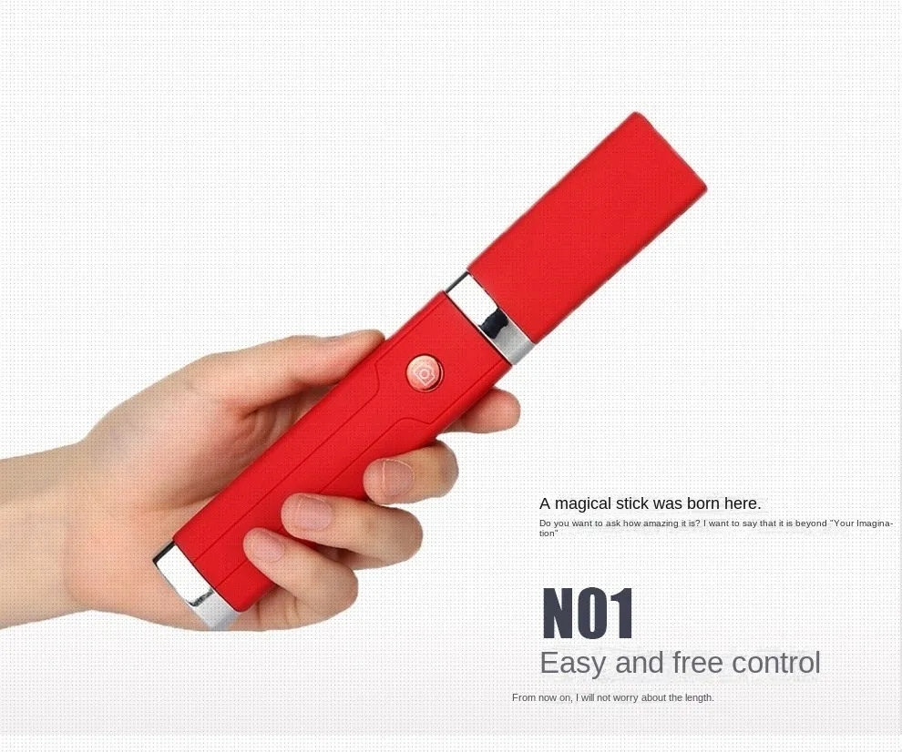 

Creative new Type-c wire control selfie stick Mini lipstick selfie stick Portable outdoor colorful selfie stick Wholesale Sale