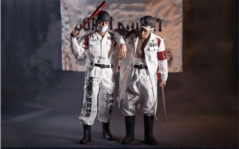 

WorldBox AT028 AT029 1/6 Male Soldier Japanese Mob Model High Quality 12'' Action Figure In Stock For Fans Collection
