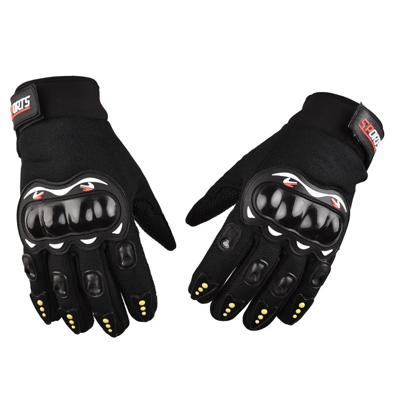 

Motorcycle racing gloves long finger half-finger hard shell breathable touch screen sunscreen motorcycle riding gloves