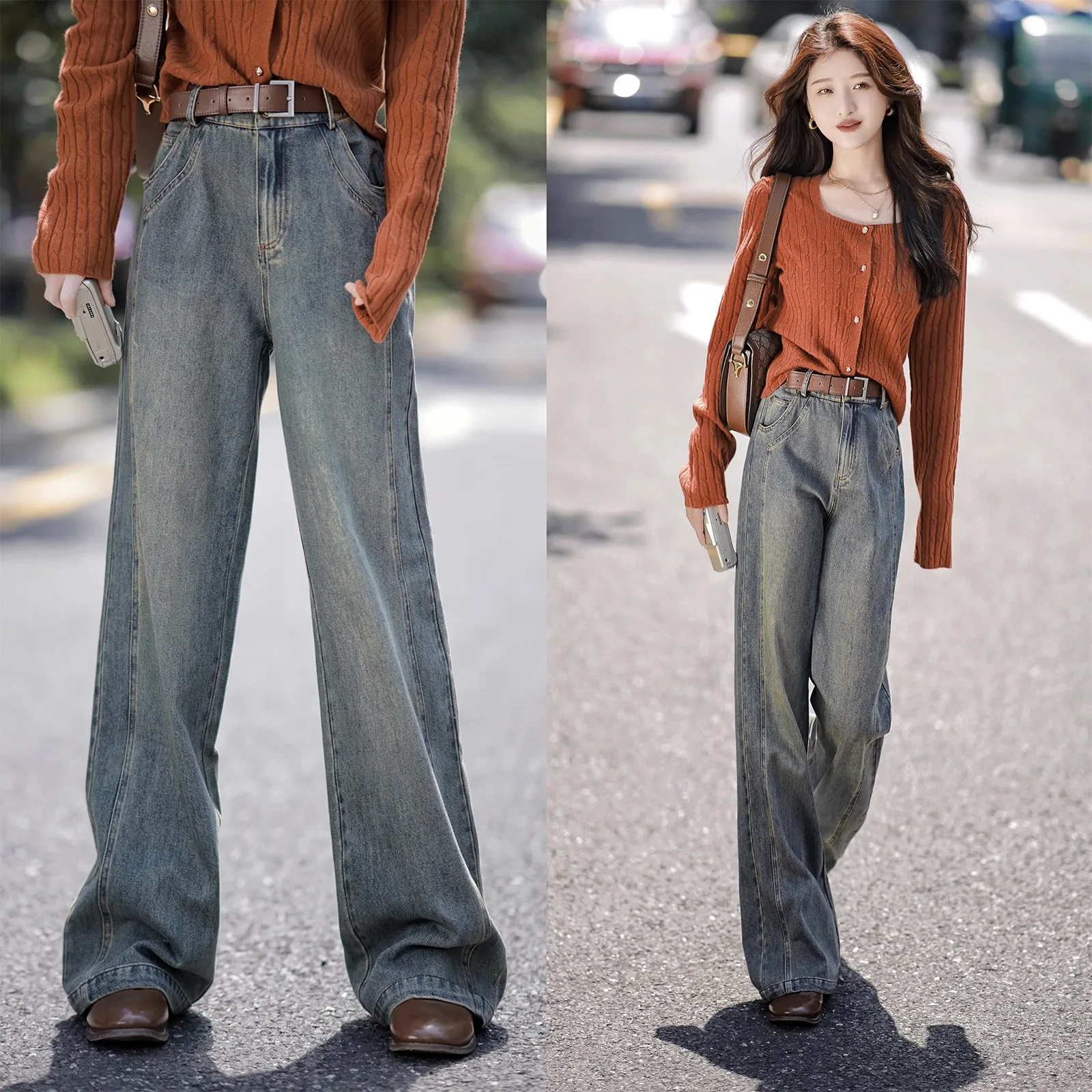 

Весна и осень 2023 модная женская одежда