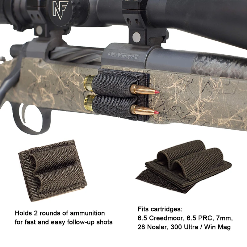 Тактический самоклеящийся патч держатель для боеприпасов черный нейлоновый