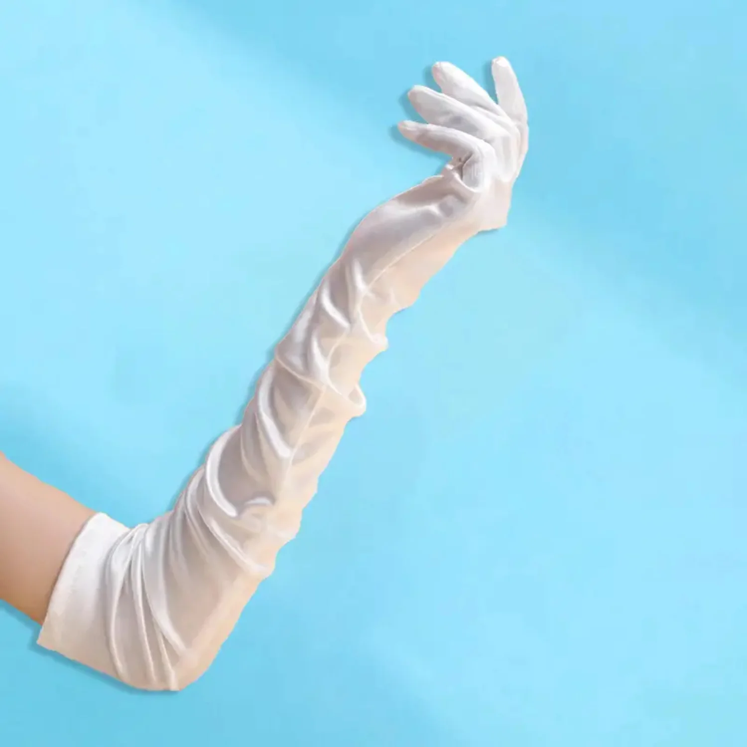 Сплошной цвет перчатки средней длины полиэстер аэрографo para maquillaje Hena краска для