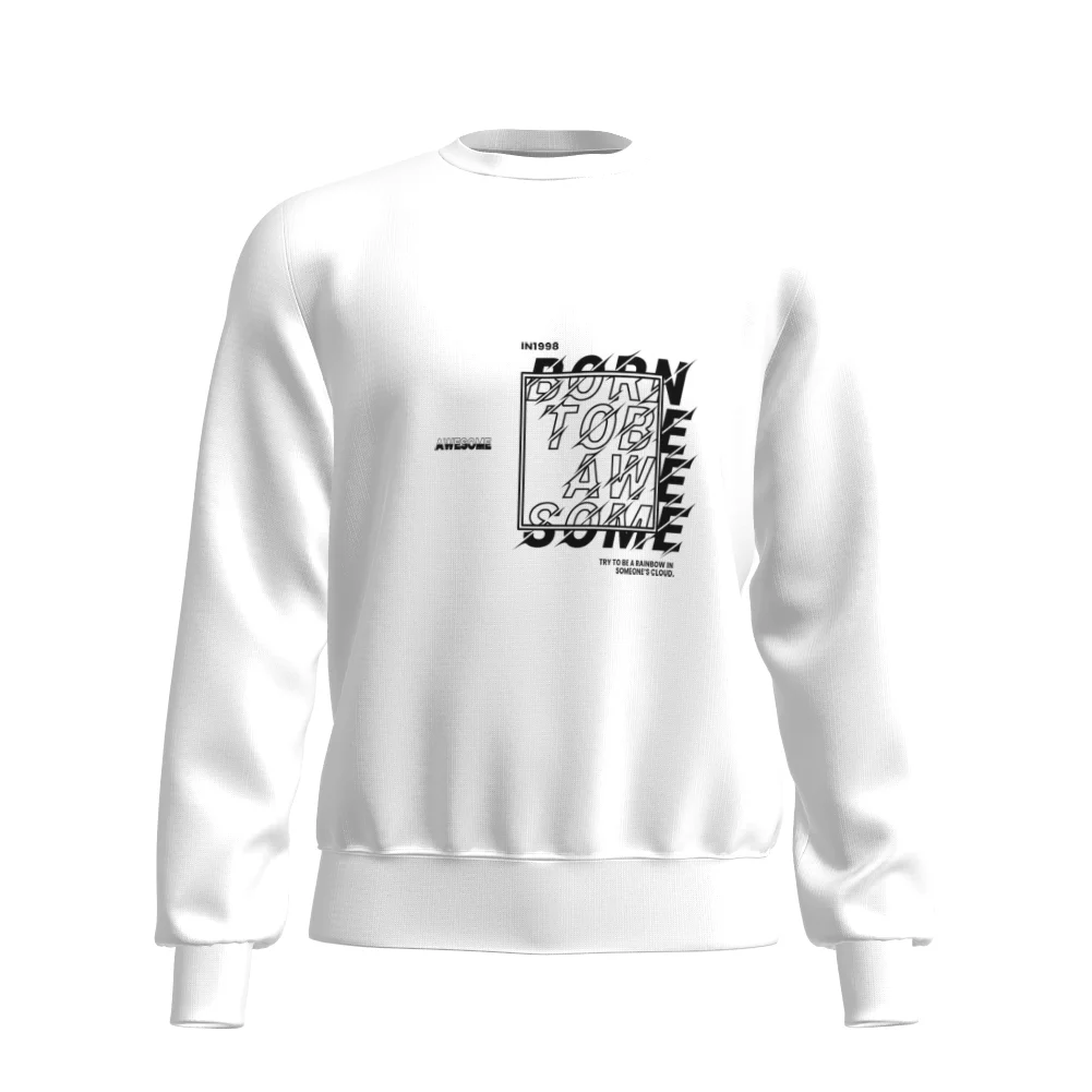 

Свитшот ZOGAA мужской с круглым вырезом, Модный пуловер с принтом, худи с длинным рукавом, повседневный Топ, уличная одежда, 2022