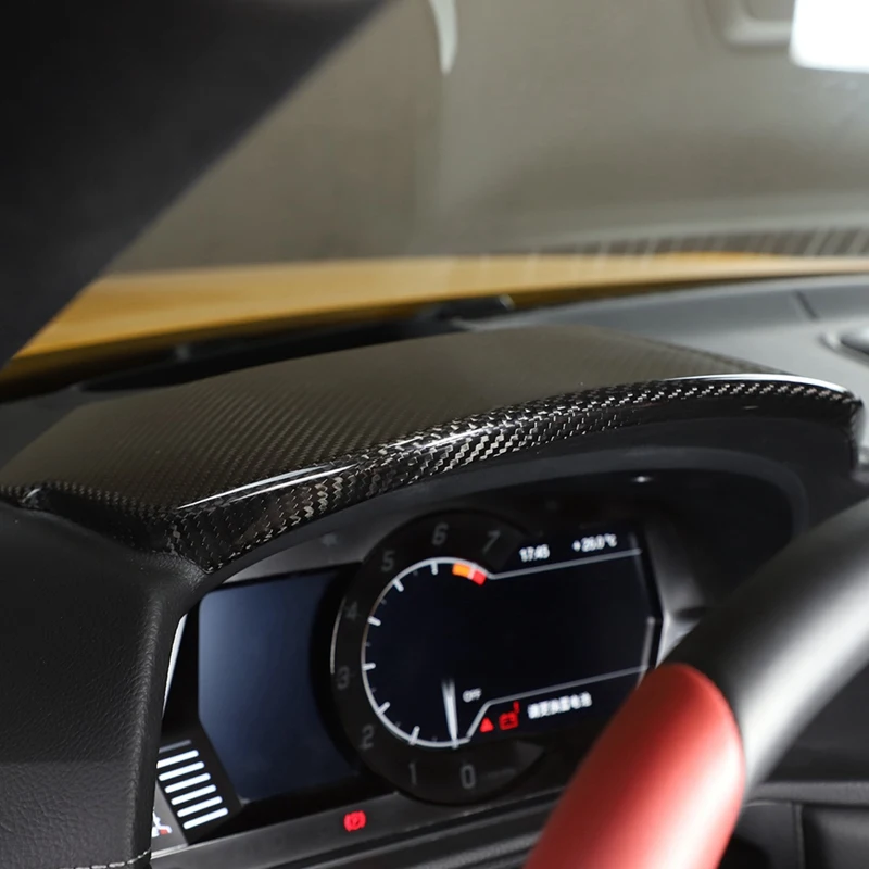 Отделка панели спидометра для салона автомобиля отделка Toyota Supra 2019 2020 2021 2022