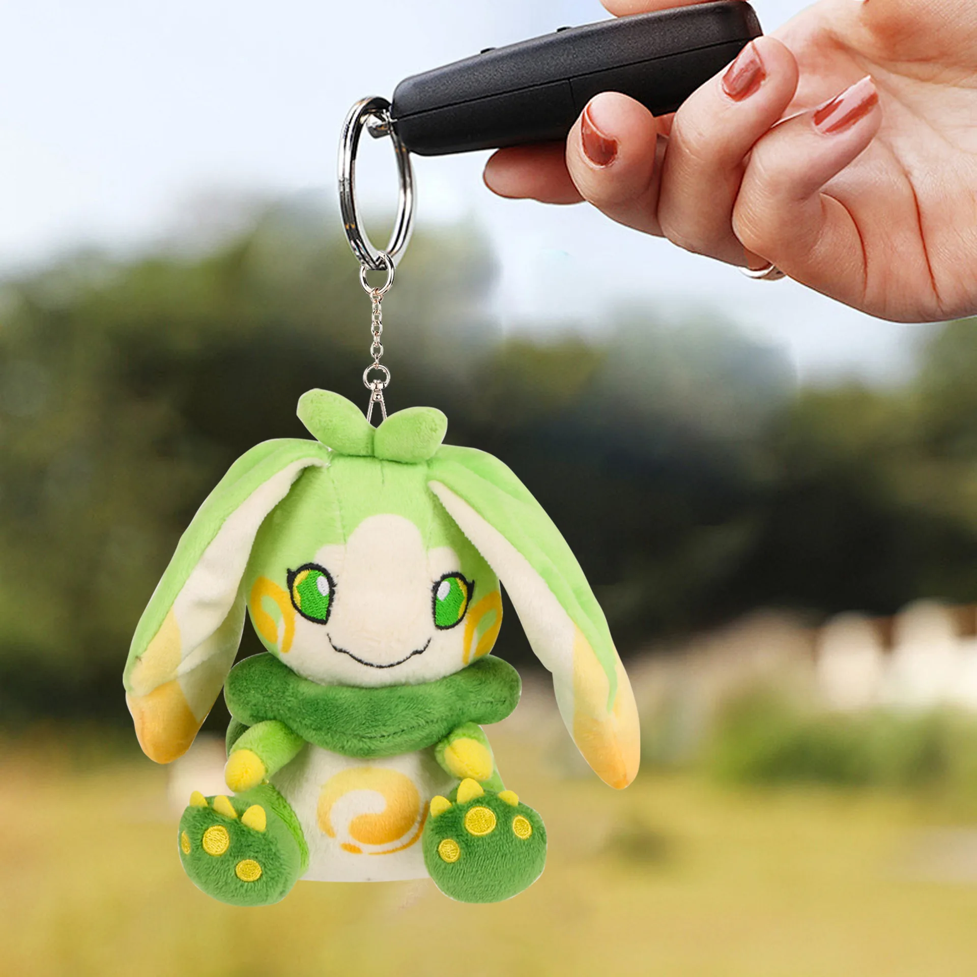 13 см Genshin Impact фигурка Blaze To Natlan Series Young Loong плюшевая подвеска Koholasaurs Tepetlisauri игрушка