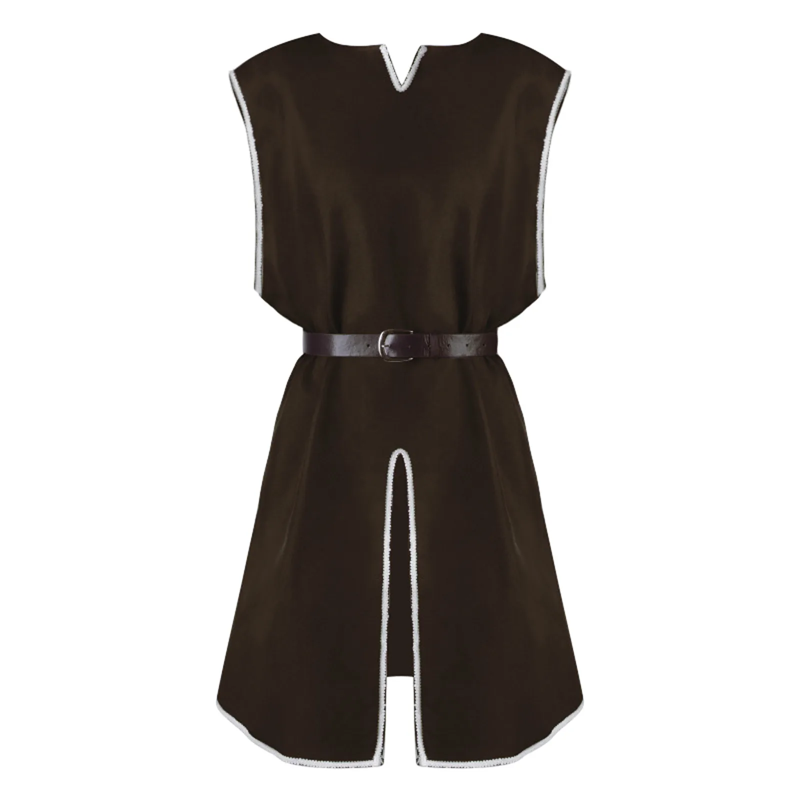 Мужской Средневековый Костюм-туника Винтажная Рубашка Повседневная Верхняя