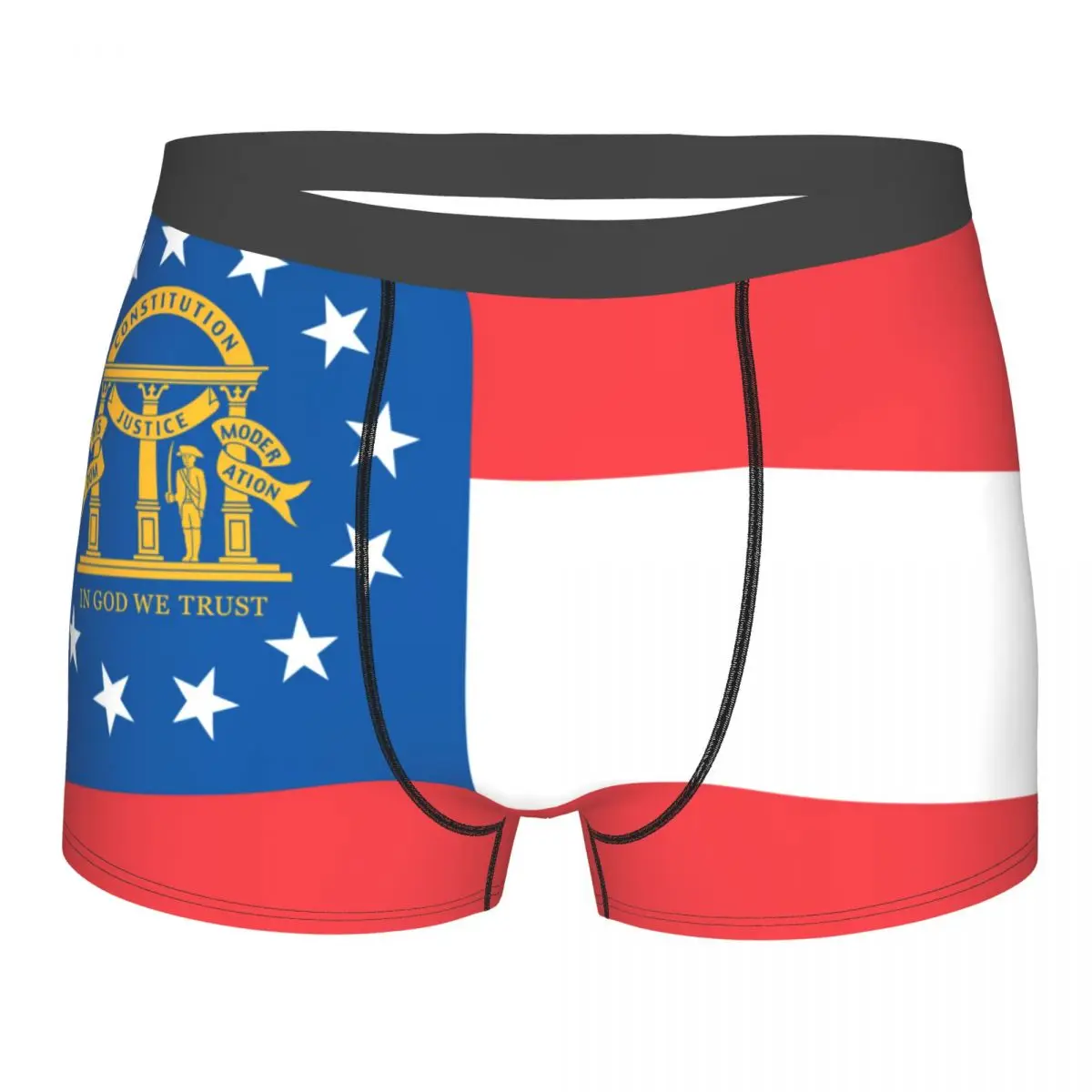 

Underwear Men Boxers Flag Of Georgia Sexy Boxer Underwear Male Panties Underpants Boxershorts Homme