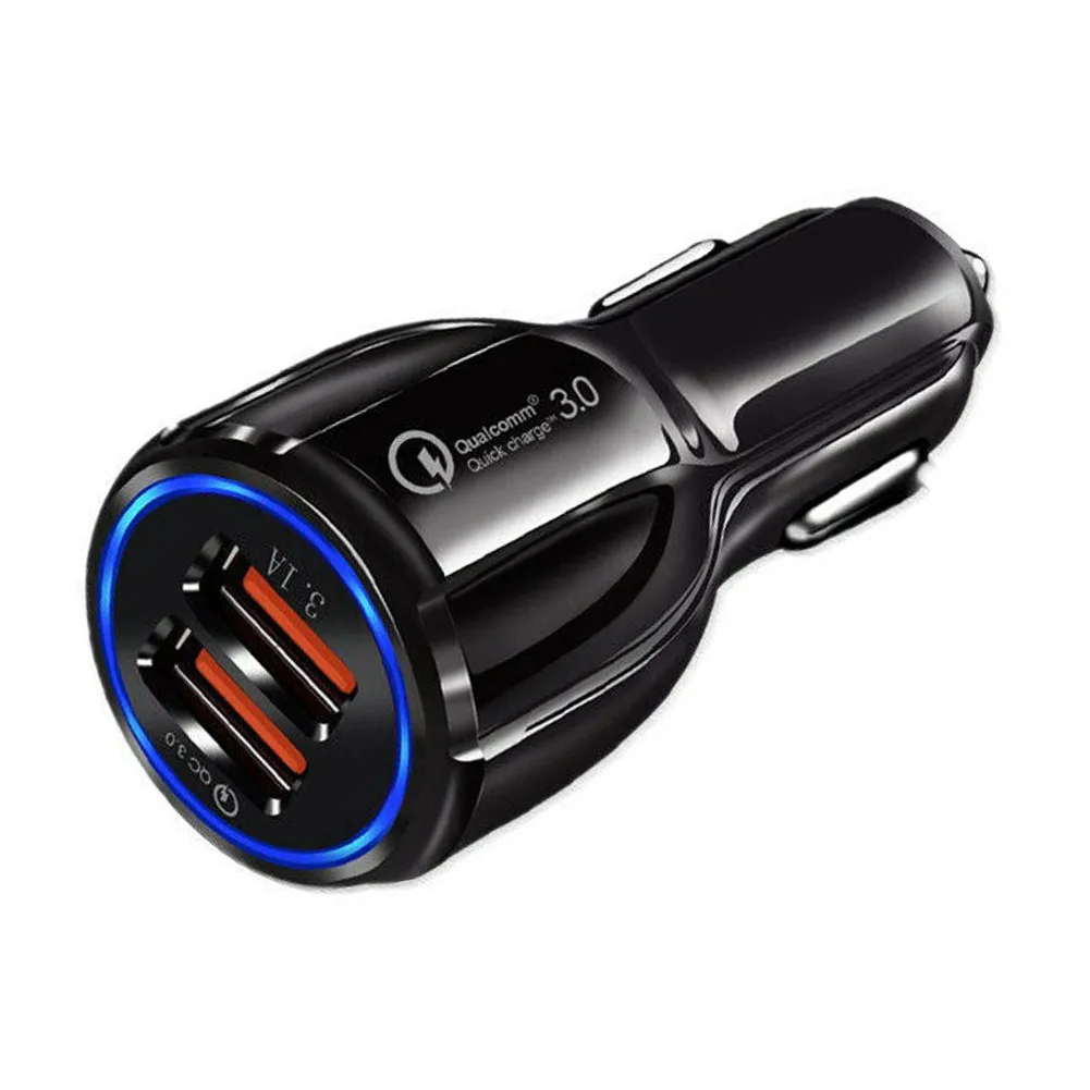 

1x FAST CAR CHARGER 2-USB Port For Smart Phone Universal Socket Adapter