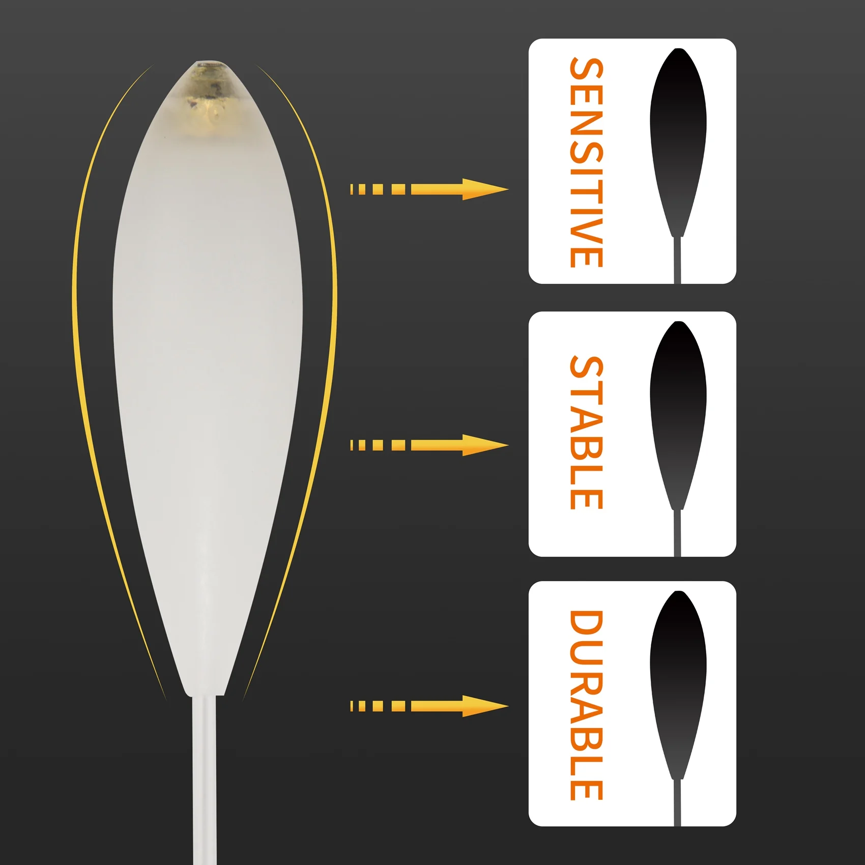 4 шт. литье SPIROLINO FORELLE POSEB медленно тонущий подвесной поплавок для средней