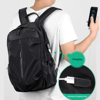 business casual backpack harajuku mens backpack travel bag notebook waterproof bag capacity backpack with usb charger jt240046