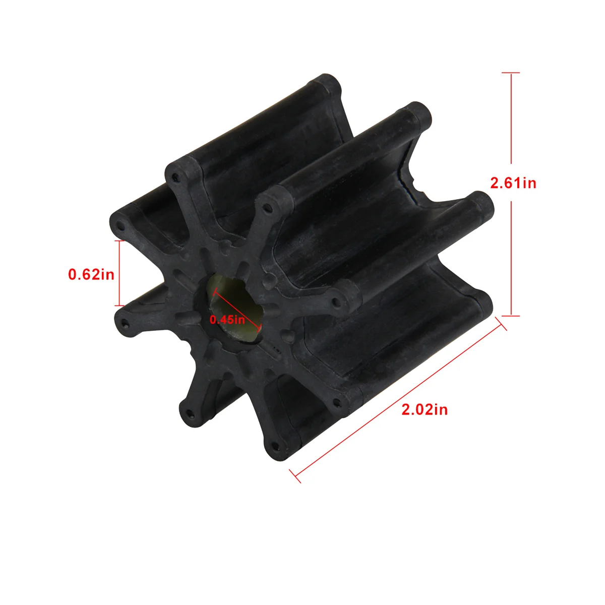 

Water Pump Impeller for Mercruiser Mercury Bravo MAG MPI 4.3-5.0L 5.7/6.2/8.1L Outboard Motor Boat Parts & Accessories