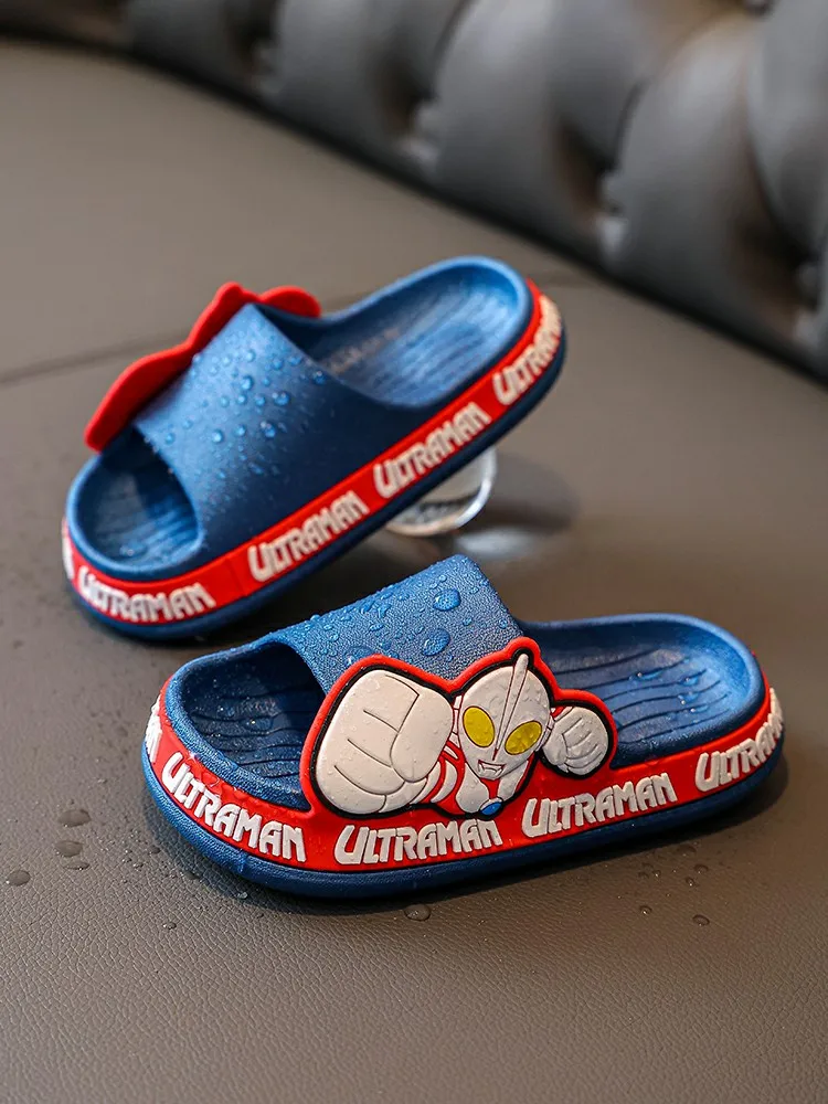 

Japanese anime children's sandals and slippers summer men and women children baby soft bottom non-slip bathroom cartoon home use