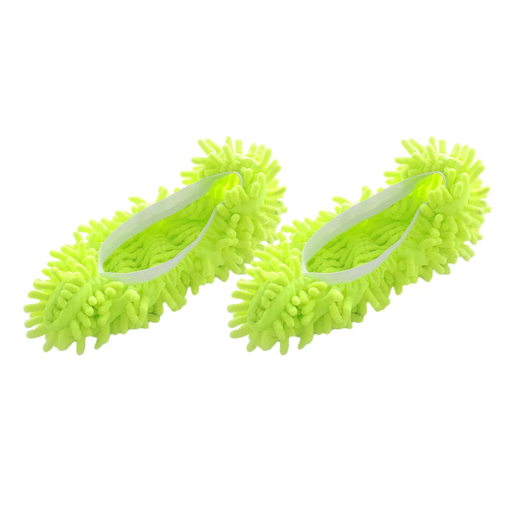 

Floor Mop Cleaning Slippers Foot Shoes Shoe Slipper Cleaner Cover Microfiber Sweeper Reusable Sock Polishing Lazy Chenille