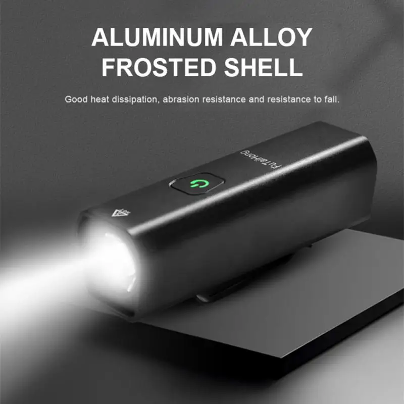 

Bicycle Light 350LM 2200mAh Bike Headlight Flashlight Handlebar Waterproof USB Charging MTB Mountain Road Cycling Accessories