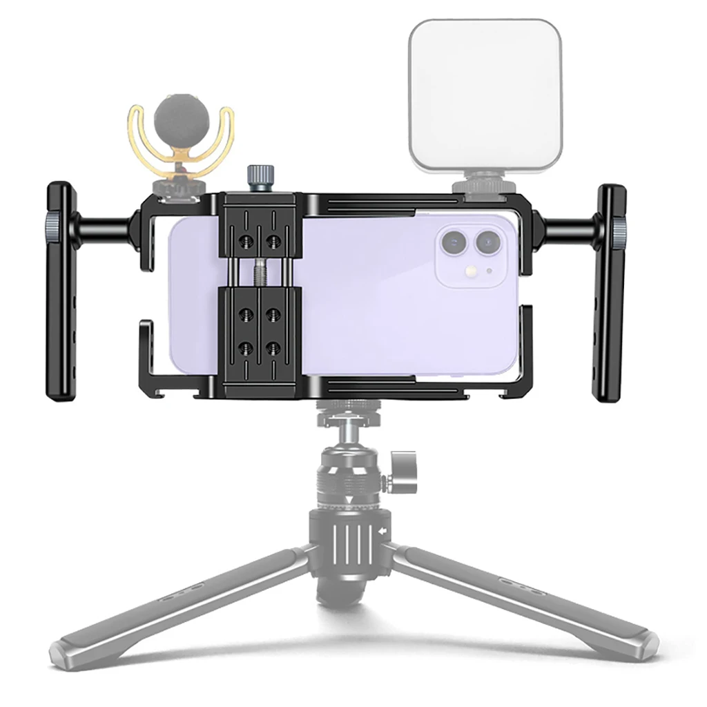 Универсальная ручная клетка для телефона Iphone 15 14 Pro/Pro Max Samsung Huawei Video Cage