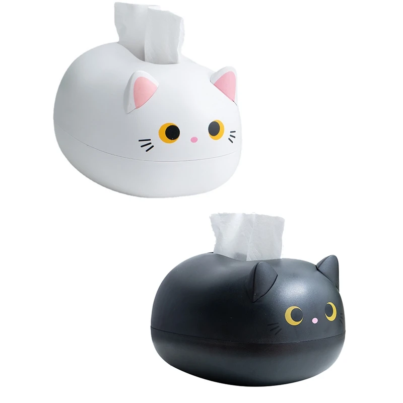 

Hot Cute Livingroom Napkin Storage Box Kitchen Paper Container Desktop Toilet Paper Holder For Bathroom Dormitory