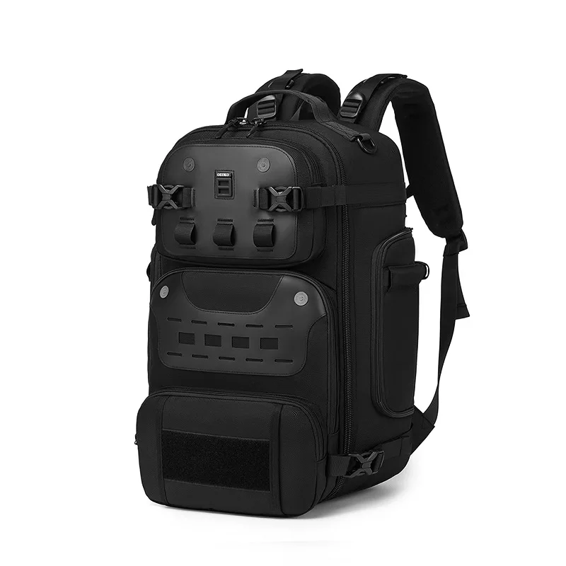 

Ozuko Brand Design New Men's Backpack Large Capacity Outdoor Waterproof Travel Multifunctional Backpack Bag for Man 2 Sizes