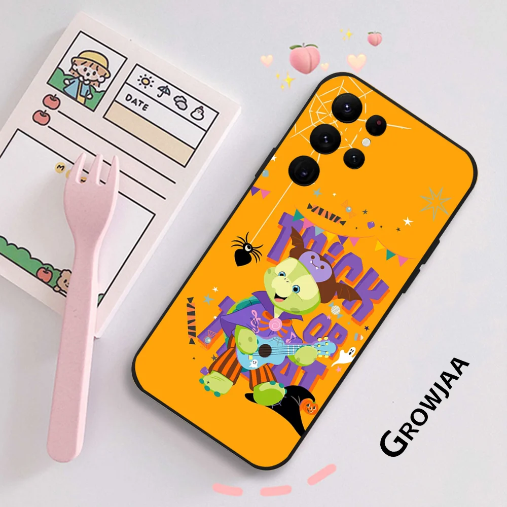 Cute Cartoon Olu Mel Phone Case for Samsung Galaxy S24 Ultra S22 S23 S21 S20 5G Protective Silicone TPU Funda