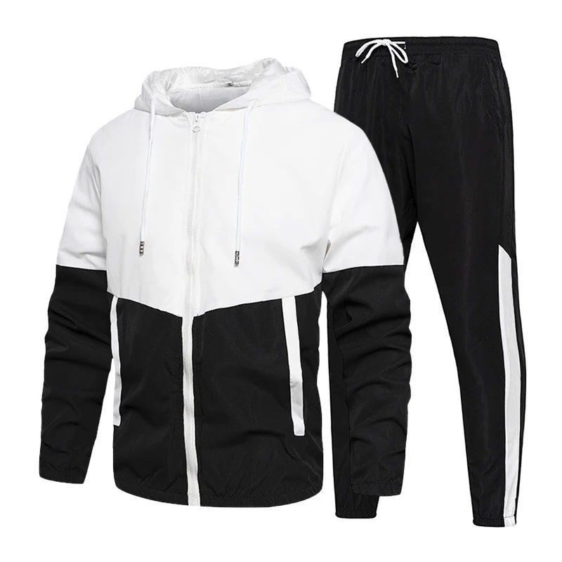 Brand Men Tracksuit Casual Set Autumn Male Joggers Hooded Sportswear Jackets+Pants 2 Piece Sets Hip Hop Running Sports Suit 3 Brand Men Tracksuit Casual Set Autumn Male Joggers Hooded Sportswear Jackets+Pants 2 Piece Sets Hip Hop Running Sports Suit 3