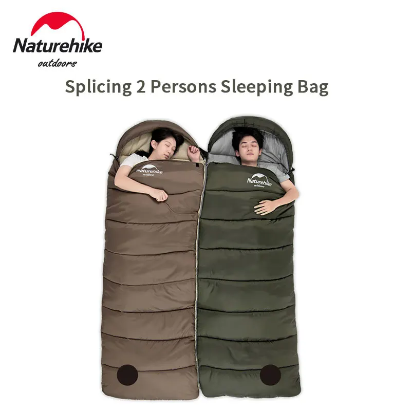 

Туристический спальный мешок Naturehike, ультралегкий спальный мешок серии U, согревающий, 3-х сезонный, хлопковый, пуховой, для путешествий