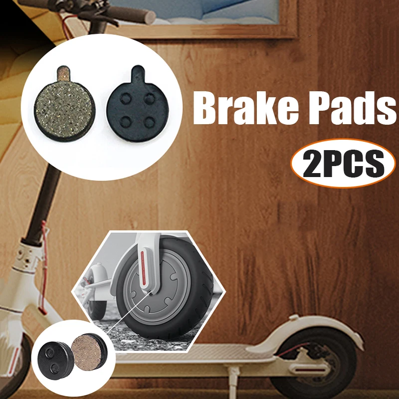 

2Pcs Brake Pad for Xiaomi Mijia M365 PRO Electric Scooter Brake Pads Rear Wheel Brake Disc Friction Plates Pad Scooter Accessory