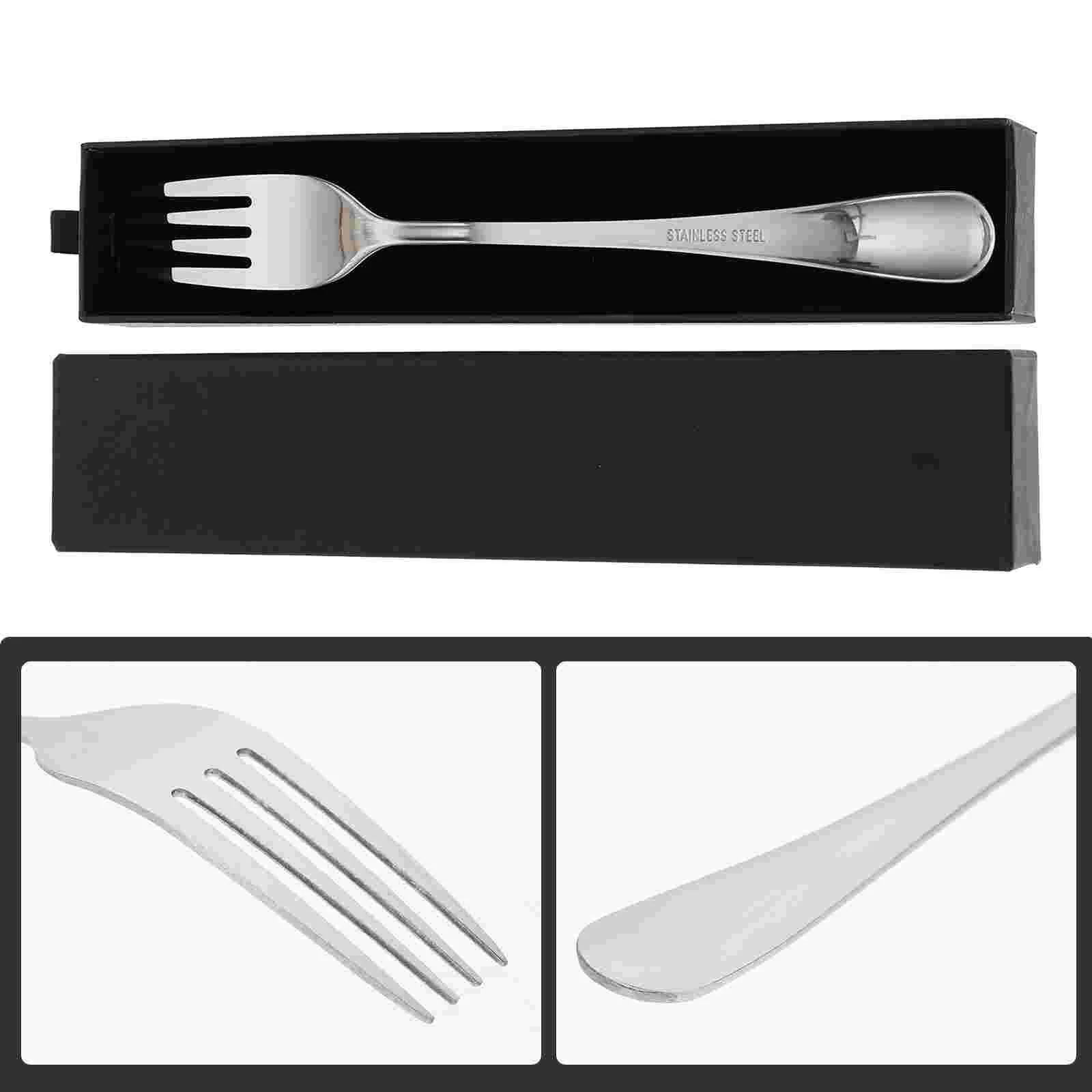 

Forks Fork Cocktail Serving Dad Presents Picks Flatware Fruit Dessert Stainless For Steel Cake Pastry Food Steak Table Day