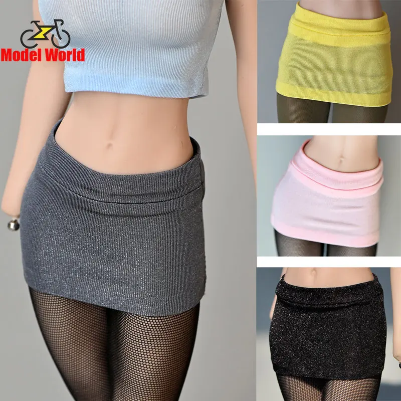 

IN STOCK 1/6 Scale female dolls clothes sexy skirt tight fit 12'' action figure body model