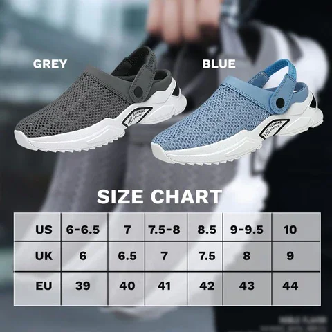 2022 Men Mesh Hollow And Breathable Summer Sandal Mules Padded Beach Flip Flops Non-Slip Shoes Solid Flat Bath Slippers Outside