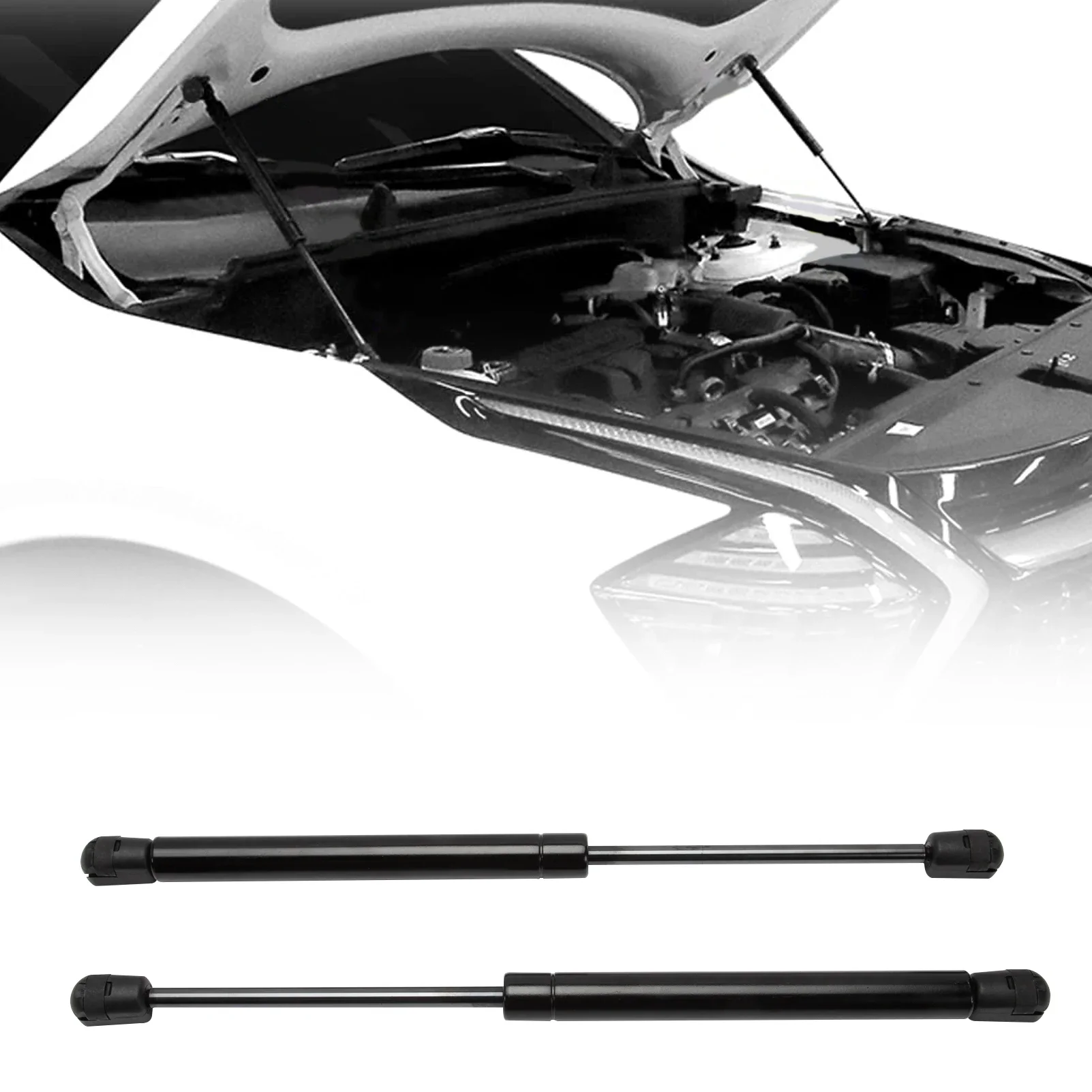 

2 шт. капот двигателя из нержавеющей стали, газовая пружина 36,2 см для Kia Sportage NQ5 2022 2023