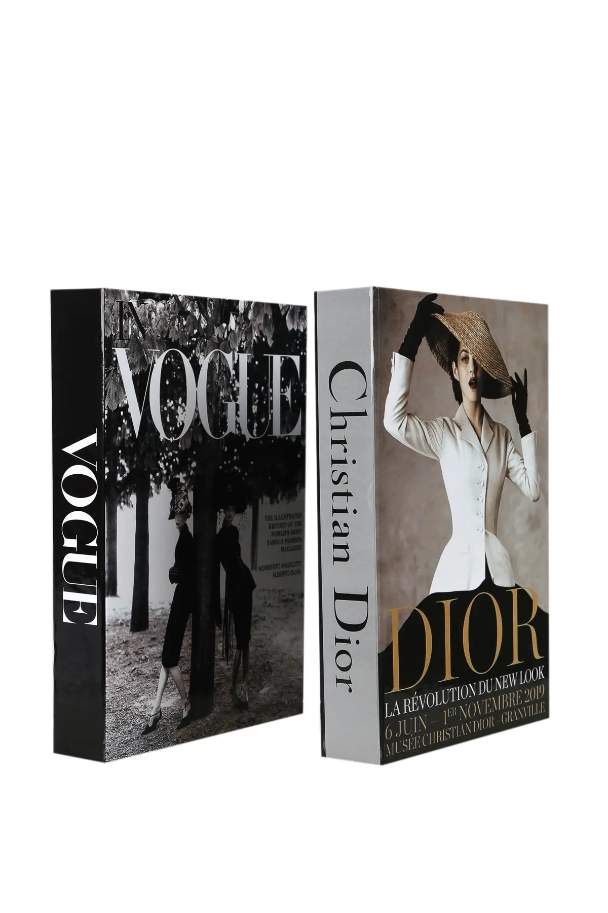 

2-Pack Hat/vogue women's Decorative Book Box