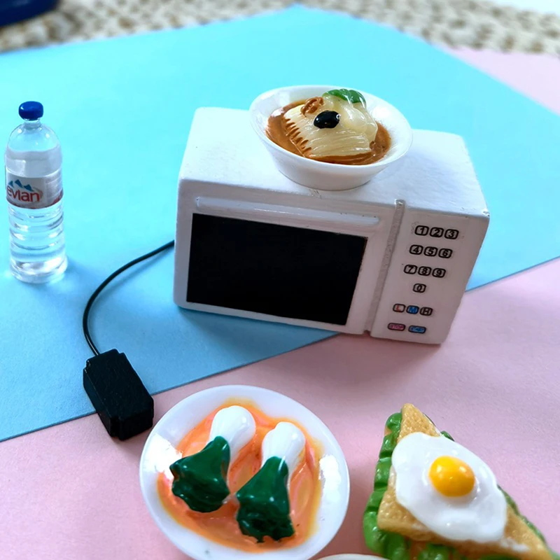 

1 шт., декоративный кукольный мини-домик для микроволновки