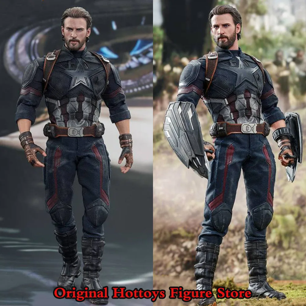 HotToys HT MMS481 1/6 солдат Капитан Америка 6 0 Мстители Бесконечная война фильм полный