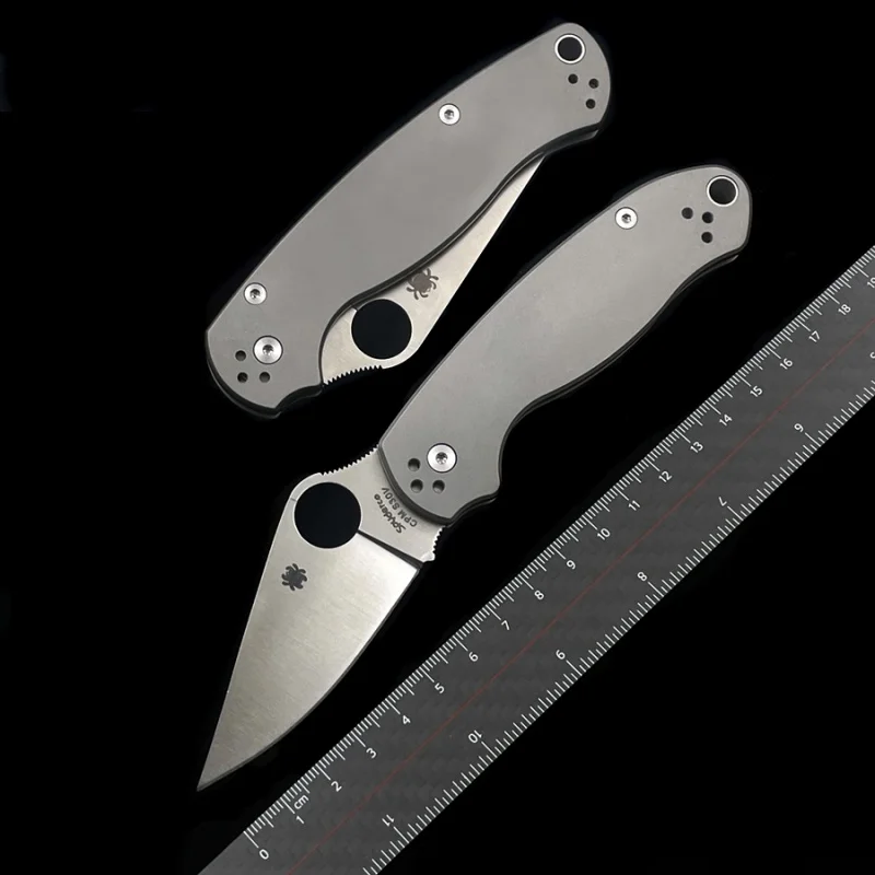 

SPYDERCO Spider C223 Quasi-Military3 Folding Knife Outdoor Camping Hunting Tactical Self-Defense EDC Knife