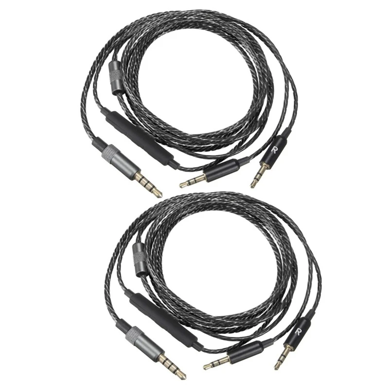 

RISE-2X Replacement Mic Cable For Sol Republic Master Tracks Hd V8 V10 V12 X3 Headphones