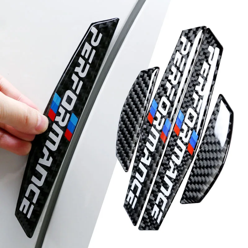 

Car Door Protector Carbon Fiber Door Edge Stickers Car Bumper Sticker for BMW 3 5 7 Series E46 E90 E39 F20 E36 E87 E92 X5 E70