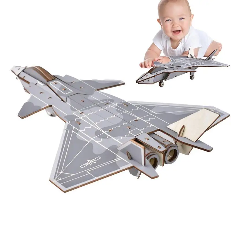

Детский 3D-пазл для сборки самолета, классная сборка, модель самолета, набор для сборки, головоломки для мозга, Обучающие Детские головоломки