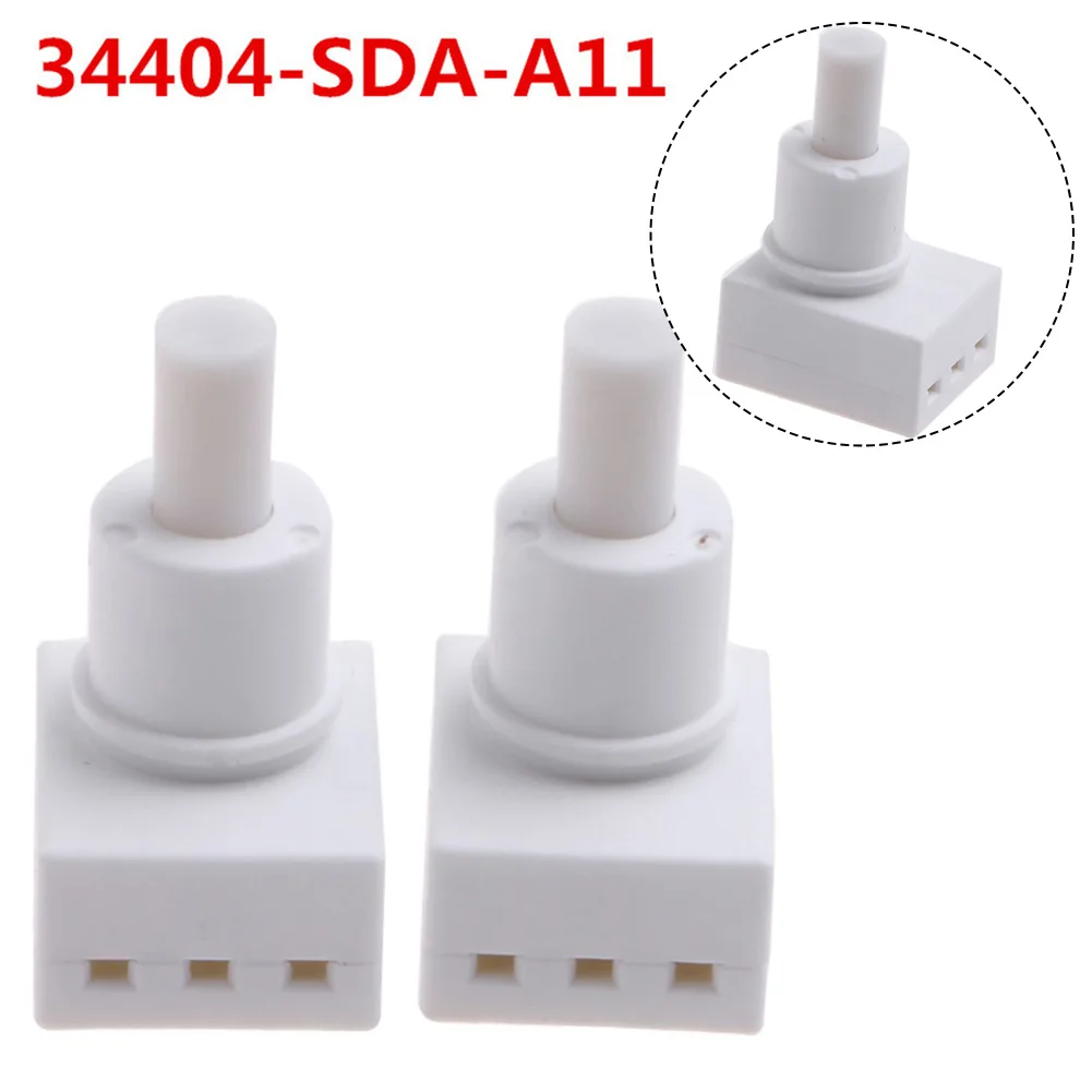 

2023 Brand New Light Switch LAMP 10MM 1pc 2A 30X20X11MM 34404-SDA-A11 BUTTON PRESS For Acura/Honda Holder Indoor