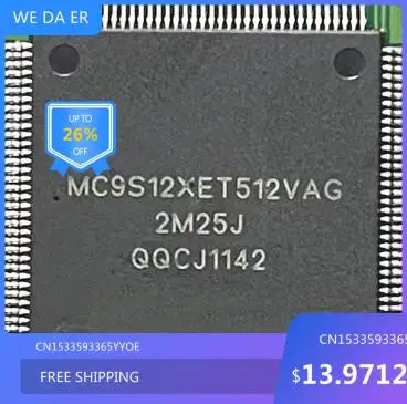 

100% NEW Free shipping MC9S12XET512VAG 2M25J