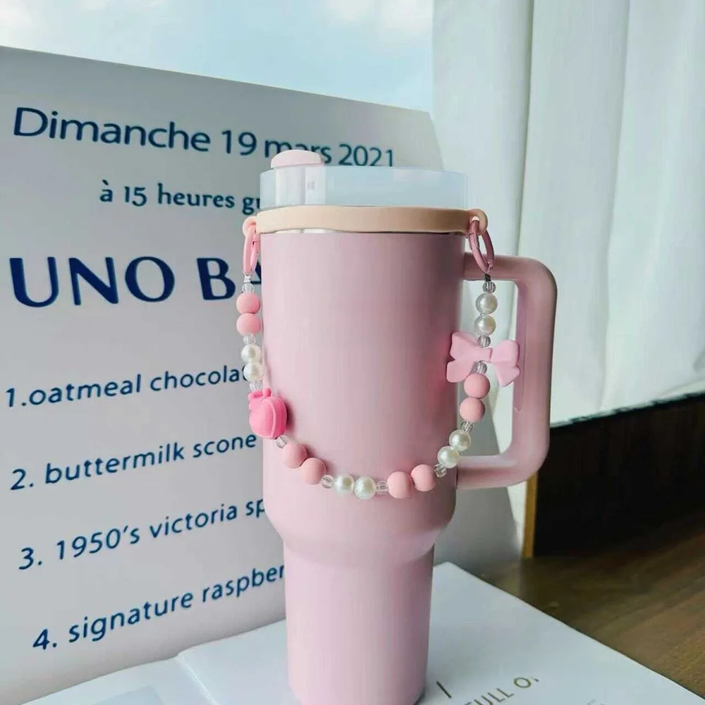 Милые аксессуары с ремешком в виде банта для Стэнли Кубок 40/30 унции держатель