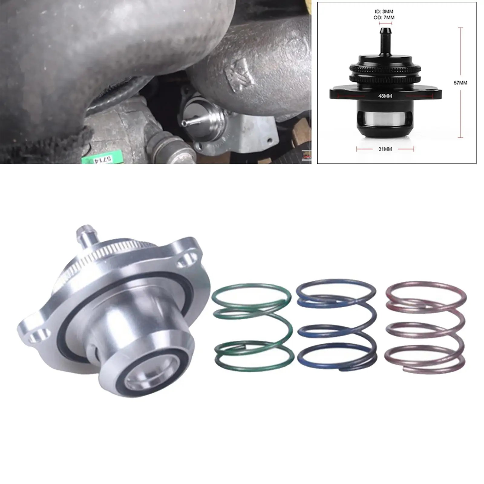 

Автомобильная алюминиевая лампа для Vauxhall Silver