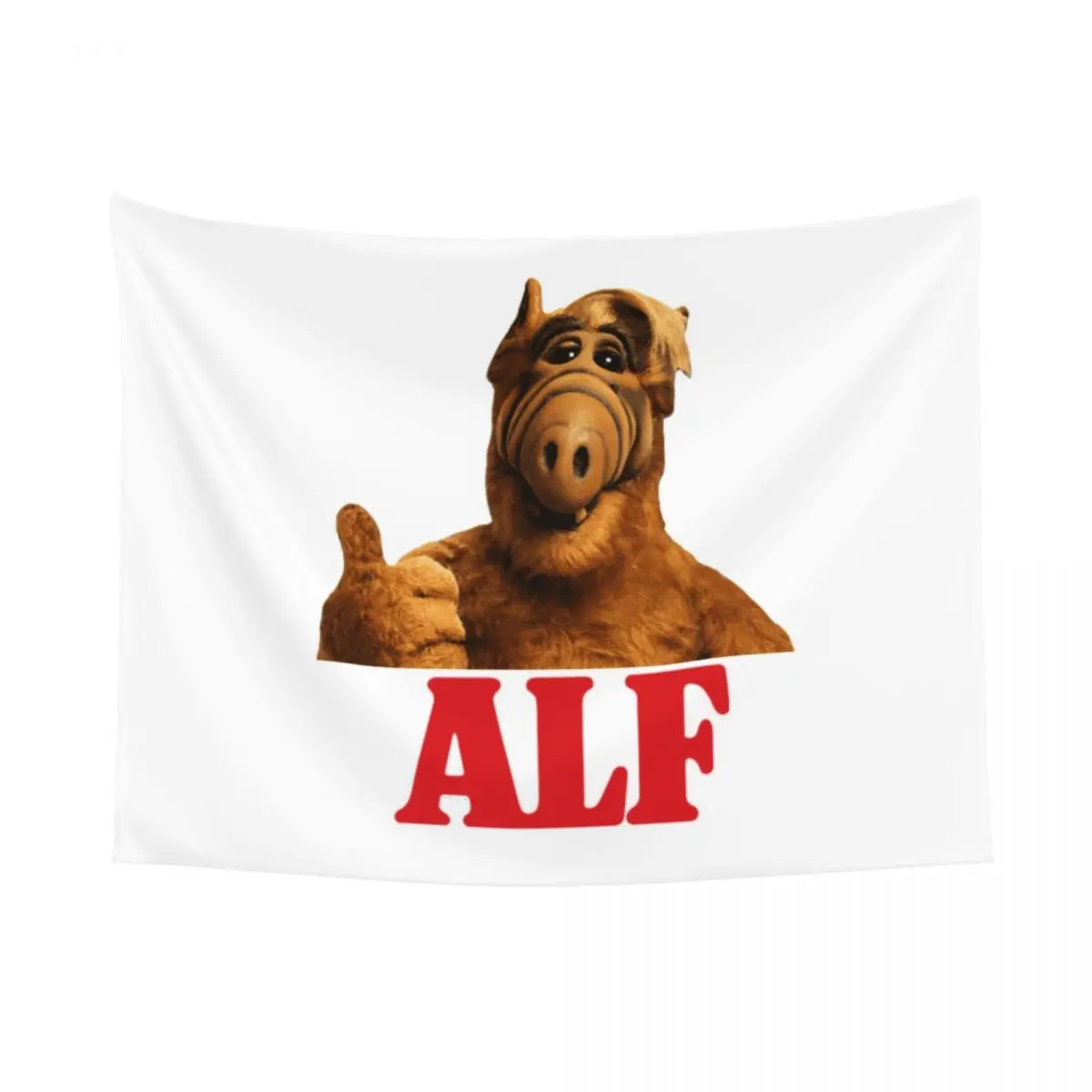 Гобелены в стиле хиппи Alf Настенный декор для гостиной форма инопланетянина