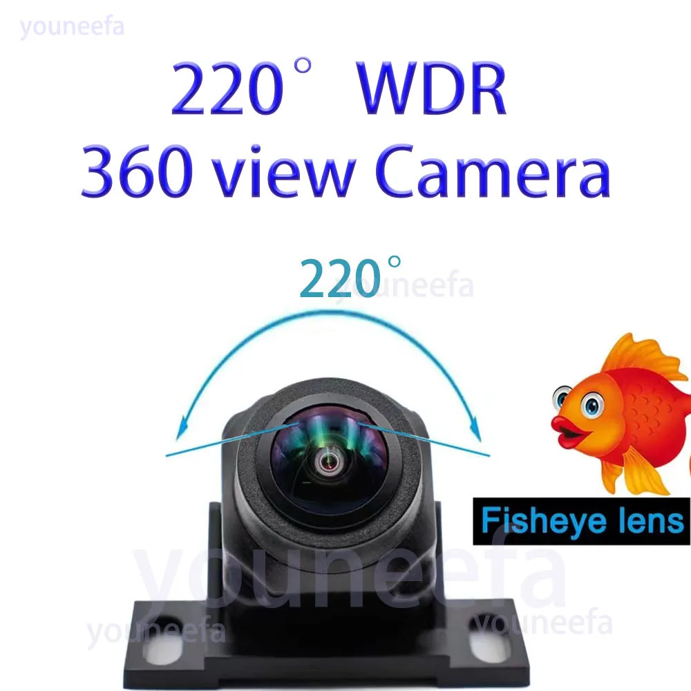 

car 360 view camera 220° wide-angle WDR imaging system Driving recorder inverted image WDR light automatic balance technology