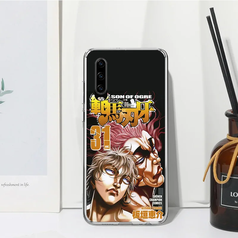 Оригинальный аниме чехол Baki the Grappler для телефона Huawei P30 P40 P20 P10 Lite Mate 20 10 Pro Y5 Y6 Y7 Y9S P