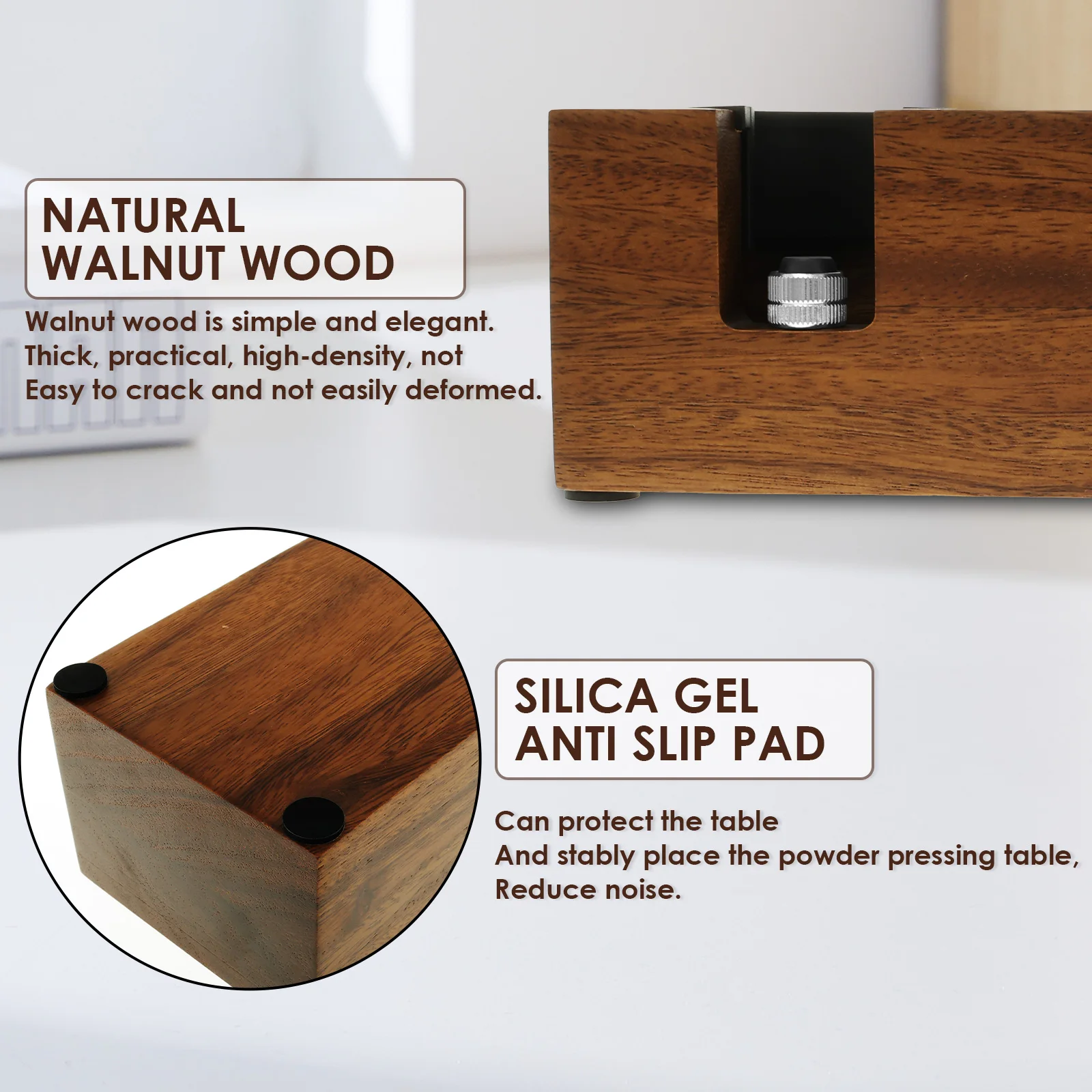 Деревянная Станция Для Тампера Кофе Стойка Эспрессо