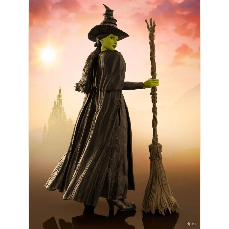 Фото В наличии: Коллекционные фигурки Bandai S.H.Figuarts Эльфаба и Глинда из аниме Wicked, эксклюзивные модели персонажей из аниме, изысканные фигурки из ПВХ №4