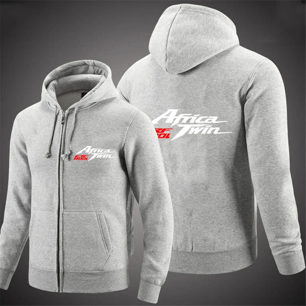 2024 Africa Twin Crf 1000 L Crf1000 Повседневная толстовка с капюшоном и принтом логотипа