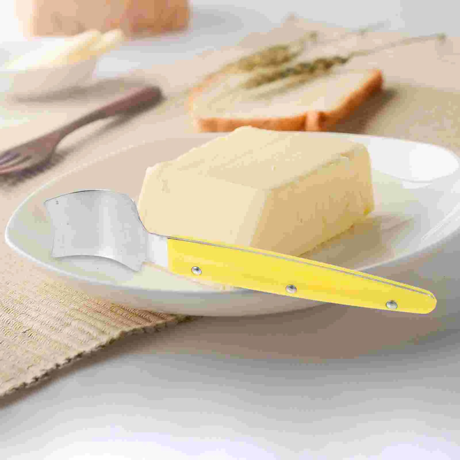 

2pcs Cheese Cutting Tools Stainless Steel Cheese Slicer Manual Butter Slicer Kitchen Cutting Gadget