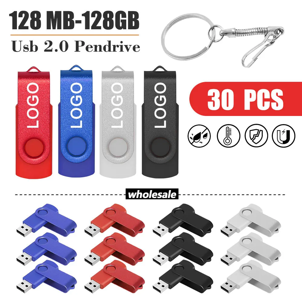 Металлический usb флеш-накопитель 2 0 объемом 4 ГБ 8 16 32 64 30 шт./партия оптовая цена