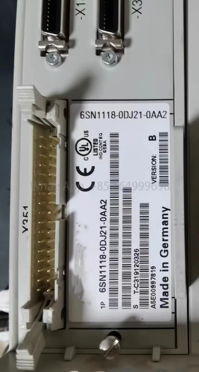 Фото 6SN1118-0DJ21-0AA2 ПРОДУКЦИОННЫЙ 611 ЦИФРОВОЙ БЛОК УПРАВЛЕНИЯ НАГРУЗКИ ВЫСОКОЕ ИДЕФЕМАНИЕ, 1-ОСЕЙНЫЙ SIN/COS 1 VPP NC МЯГКОЕ ЗАПАСНОЕ №2