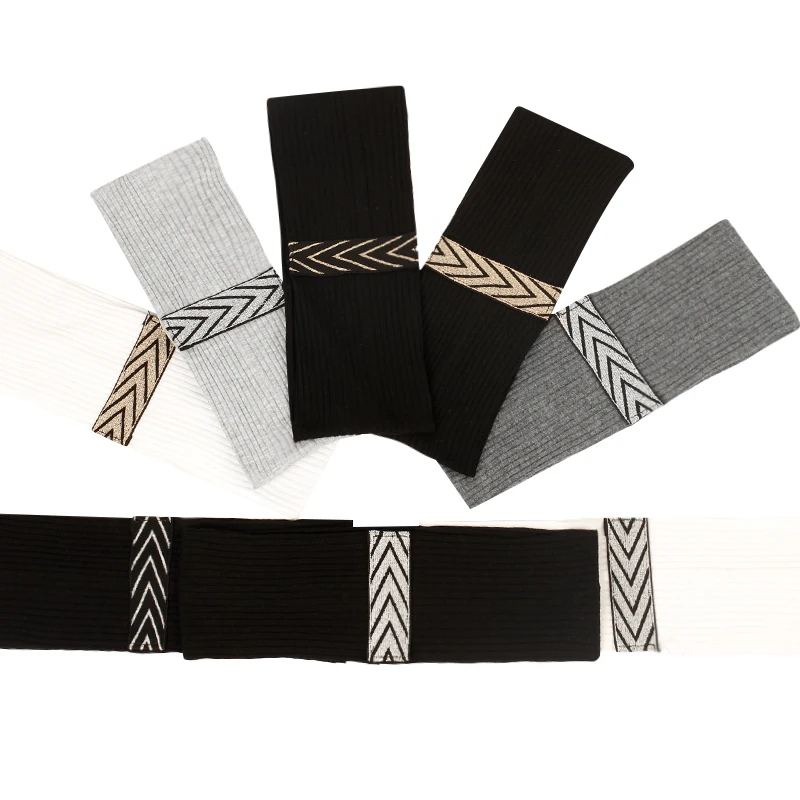 

Ободок в рубчик Женский, однотонный аксессуар для волос, винтажная эластичная лента для волос